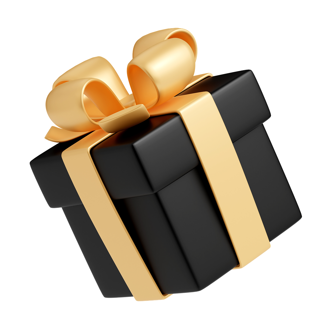 3d-illustration-closed-black-gift-box 1